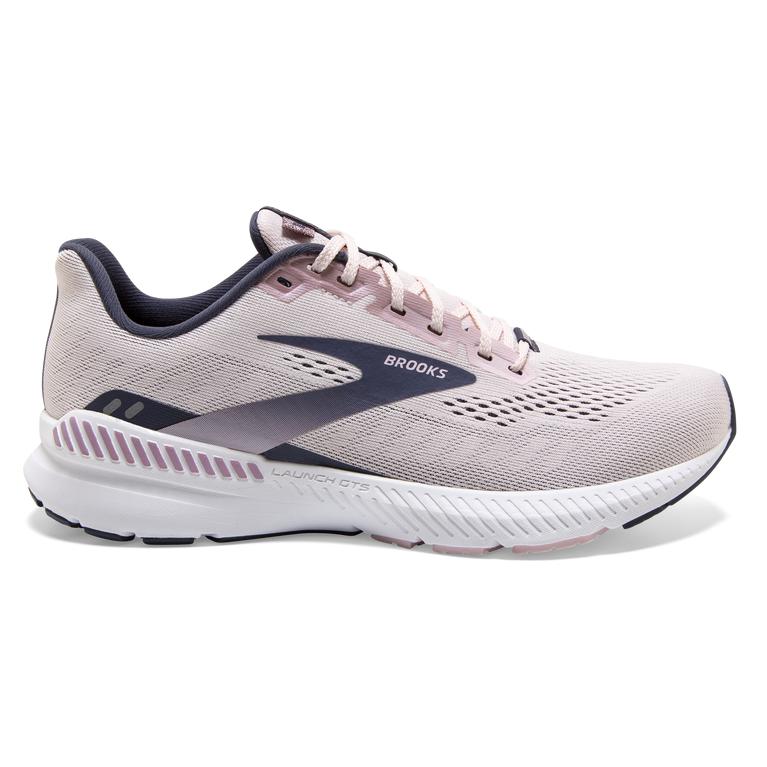 Brooks Women's Launch GTS 8 Energy-Return Road Running Shoes - Primrose/Ombre/Metallic (FEWT91654)